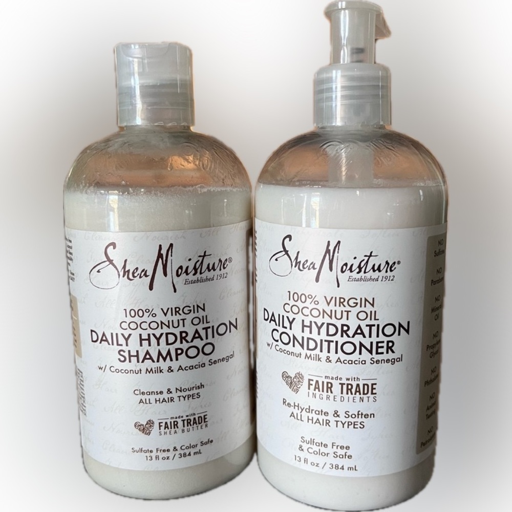She Moisture Shampoo/Conditioner - 13 fl oz set